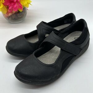 Cloudsteppers by Clarks Black Mary Jane Loafers Size 8.5 BLO6390E